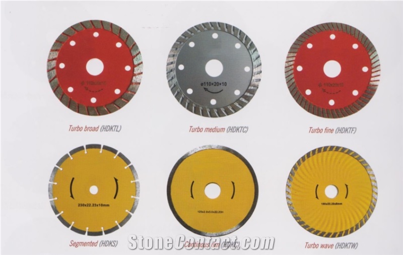 Sintered Diamond Saw Blade (Cold / Hot Pressed)
