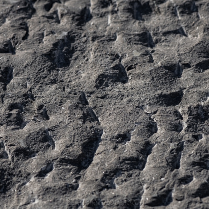 London Grey Limestone Rock Face Wall Tiles