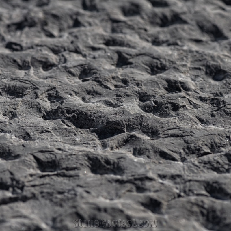 London Grey Limestone Rock Face Wall Tiles