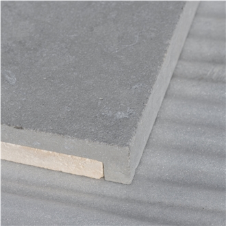 London Grey Sandblasted Drop-Down Tiles