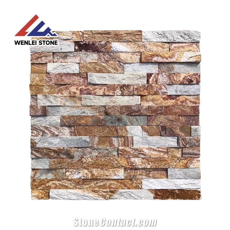 Wholesale Colorful Slate Wall Stacked Stone Veneer