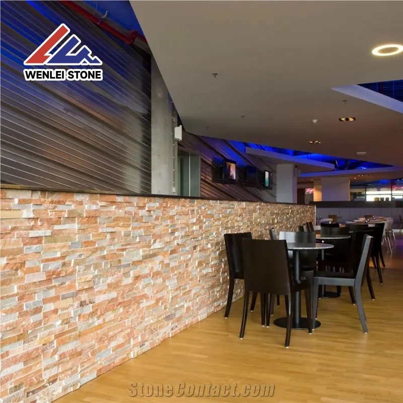 Wholesale Colorful Slate Wall Stacked Stone Veneer