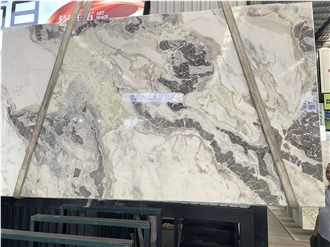 Dover Fendi White Marble Slabs 200*196, FOB Price:109 USD/M2