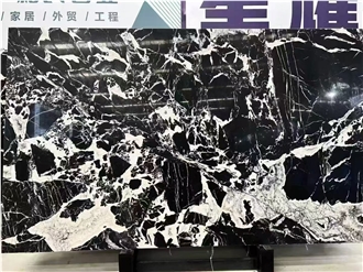 Polished Noir Grand Antique Marble Slabs