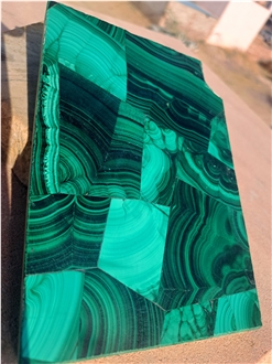 Green Malachite Semiprecious Stone Tiles