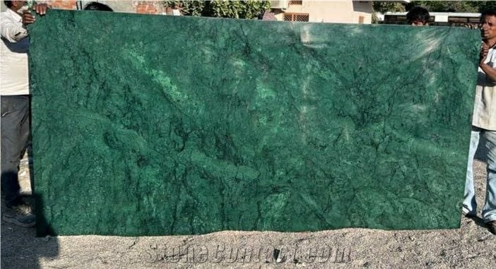 India Green Marble Slabs, Marble Tiles