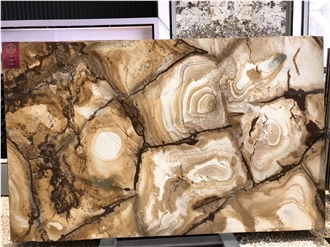 Luxurious Natural Espinella Gold Quartzite Slabs