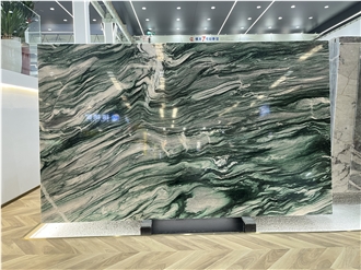 Norway Luxury Verde Lapponia Green Quartzite Slabs