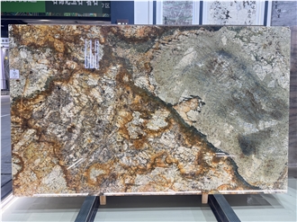 Shangri-La Granite Golden Atlas Brazil Polished  Slabs