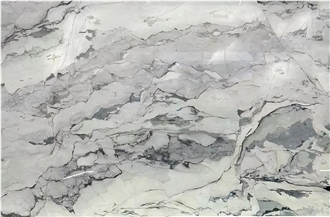 Camouflage White Marble Slabs For Home Wall Floor Decoration