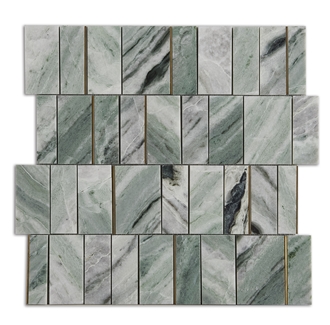 Luxury Style Marble Mosaic Tiles For Bathroom Wall Design