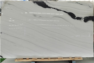 Panda White Marble Slabs For Hotel Villa Decoration