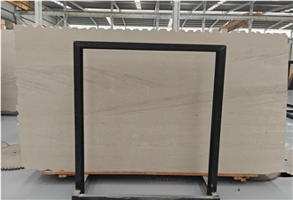 Polished Moleanos White Limestone Slabs For Wall Decoration