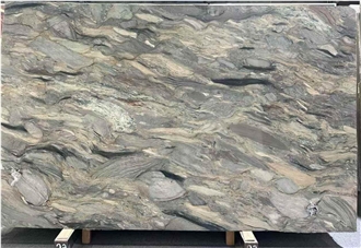 Silk Road Quartzite Slabs For TV Background Wall Decoration