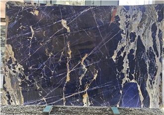 Sodalite Blue Luxury Granite Slabs For Home Wall Decoration