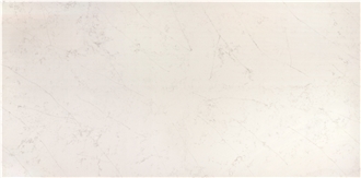 Calacatta White Quartz Slabs For Kitchen Countertops