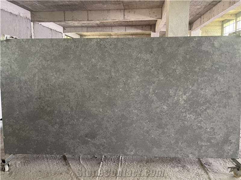 Factory Direct Supply Antique Grey Artificial Quartz Slabs
