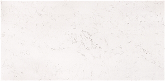 Semi White Quartz Slabs For Building Materials