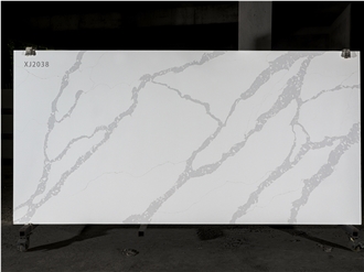 White Quartz Slabs For Industrial Materials