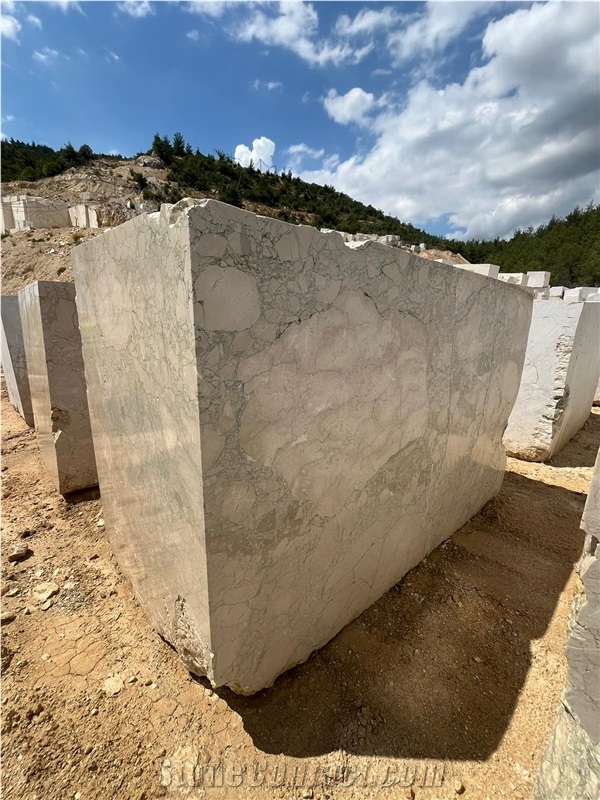 Breccia Avacado Marble Blocks