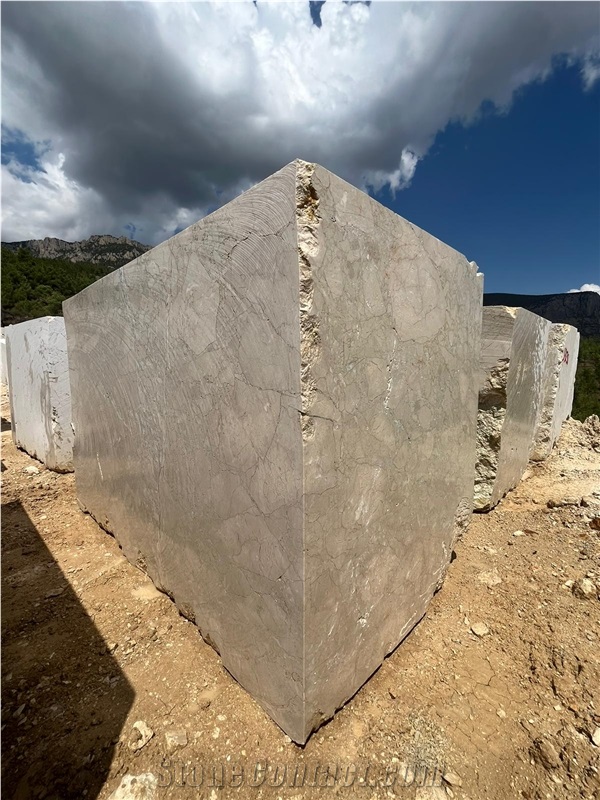 Breccia Avacado Marble Blocks