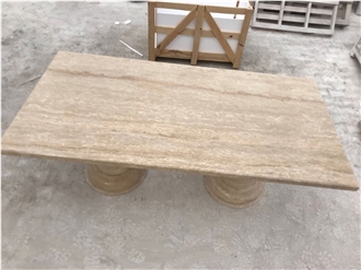 Travertine Table Top