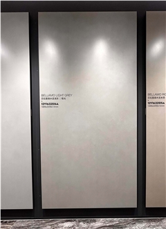 3200*1600 LIGHT GRAY GRAY Matt 1.2Cm Porcelain Slabs
