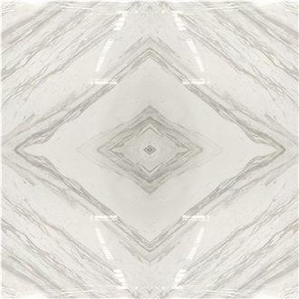 Bookmatch Greece Volakas White Marble Slab Tiles