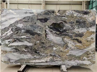 Brazil Titanium Gold Marble Luxury Wall Slabs