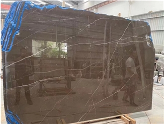 China Royal Brown Marble Polishing Tiles And Slabs