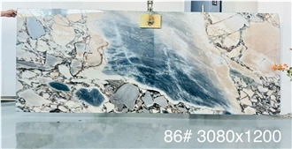 Elephant White Marble Slab Pattern For Wall Decoration