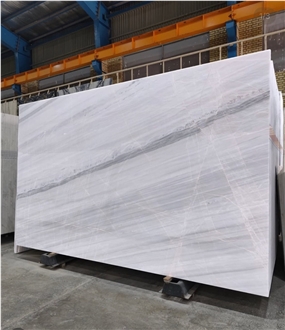 Bianco Persia Marble Slabs, Tiles