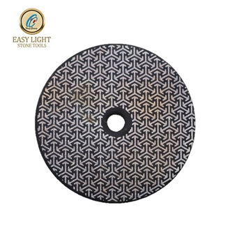 4" Granite And Marble Electroplated Diamond Polishing Pads