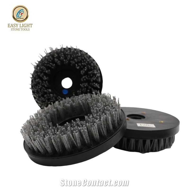 8 Inch Antique Abrasive Brush For Stone Surface Brushing