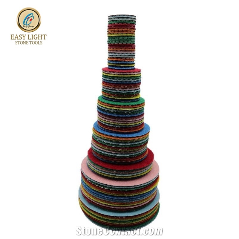 Flexible Diamond Dry Polishing Pads For Stones