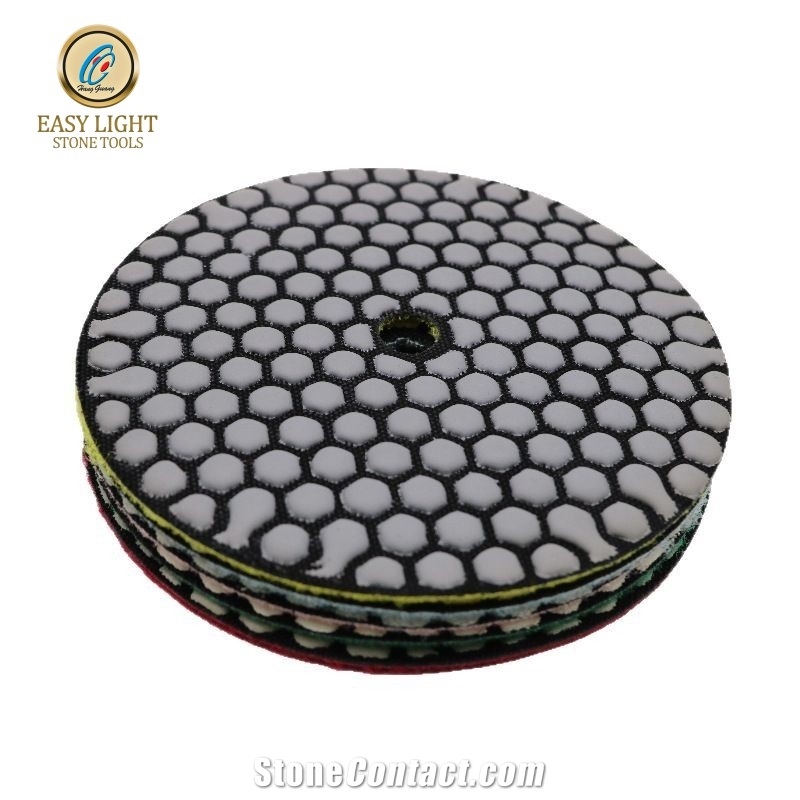 Flexible Dry Polishing Pads For Granite And Marble