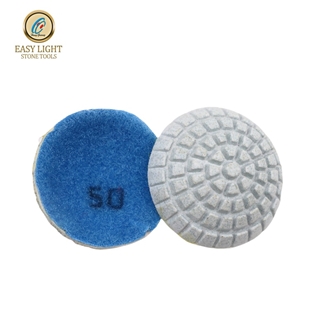 Small 2 Inch Bowl Shape Diamond Polishing Pads For Stones