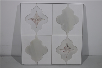 Original Waterjet 3D Art Deco Luxury Mosaic Design
