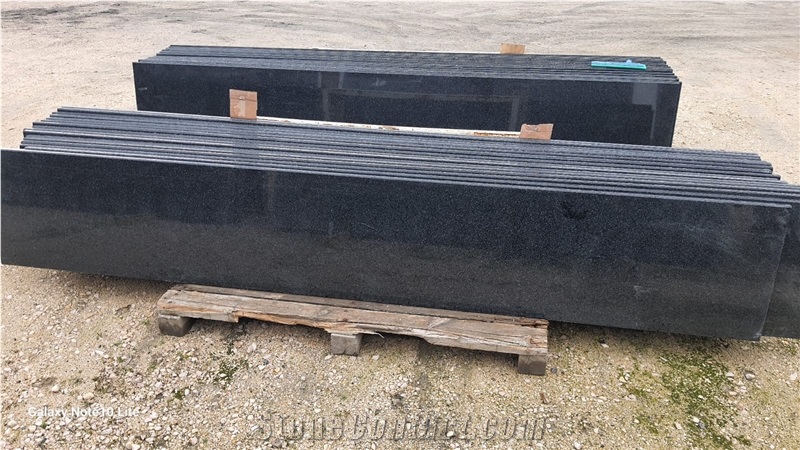 Nero Nebiyan Black Granite Slabs