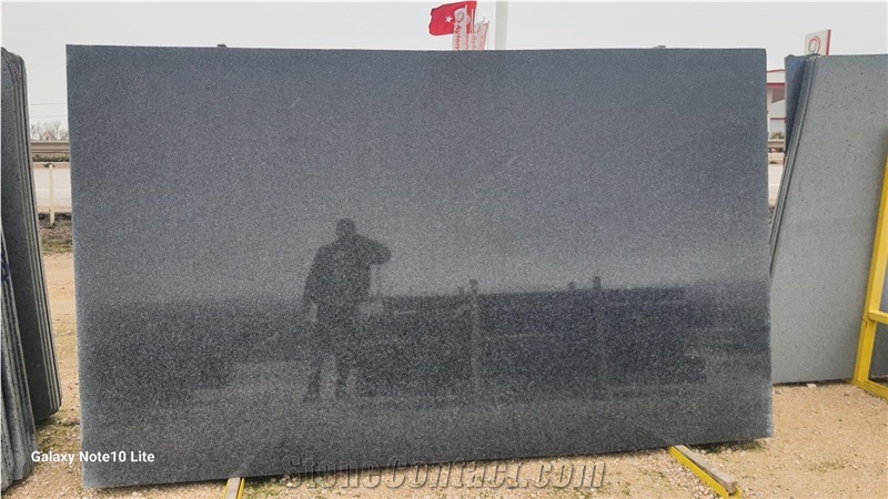 Nero Nebiyan Black Granite Slabs