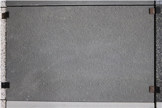 Dark Grey Sandstone Tiles, Flamed