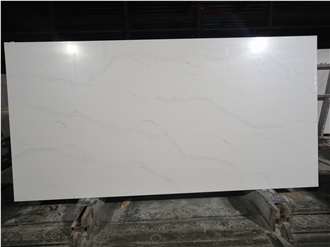 Quartz Slab Artificial Stone Slabs Grey Pattern 8057