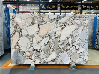 Chinese Calacatta Viola Marble Slabs