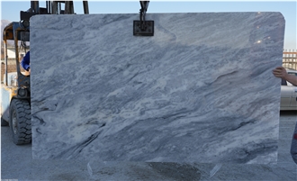 Kavala Semi White Marble Slabs