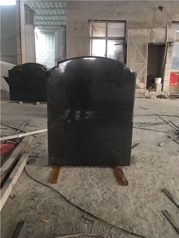 Shanxi Black Granite Tombstone