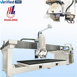 2025 Italian CNC 5 Axis Plus Router Bridge Saw Stone Cutting Machine