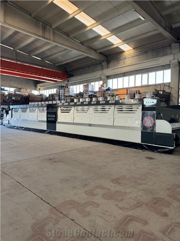 Marble Slab Polishing 10+10 Line Machine