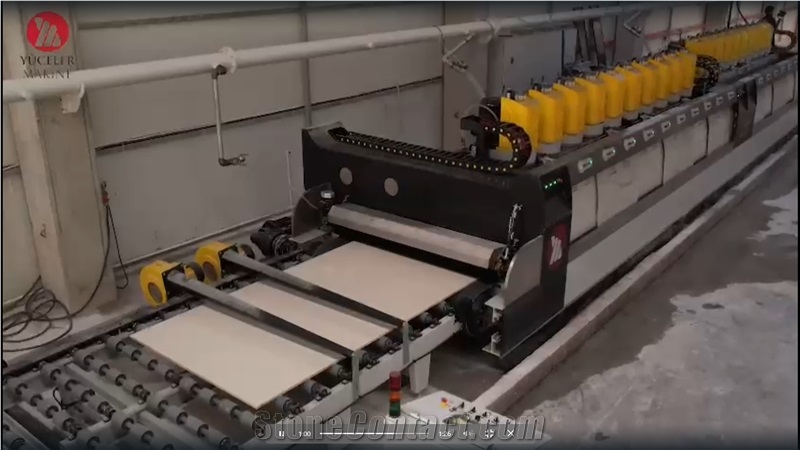 Marble Slab Polishing 10+10 Line Machine