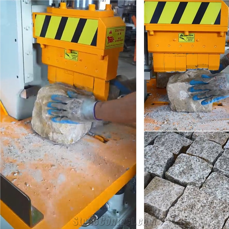 Movable Blades Artificial Stone Splitting Machine