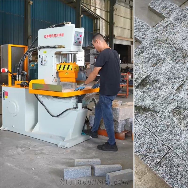 Movable Blades Artificial Stone Splitting Machine